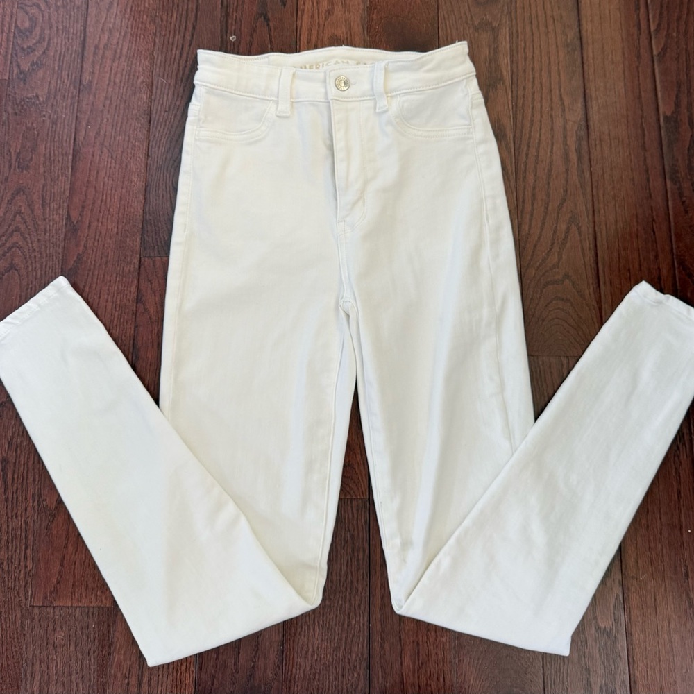 White High-Rise Women’s Skinny Jeans Size 0